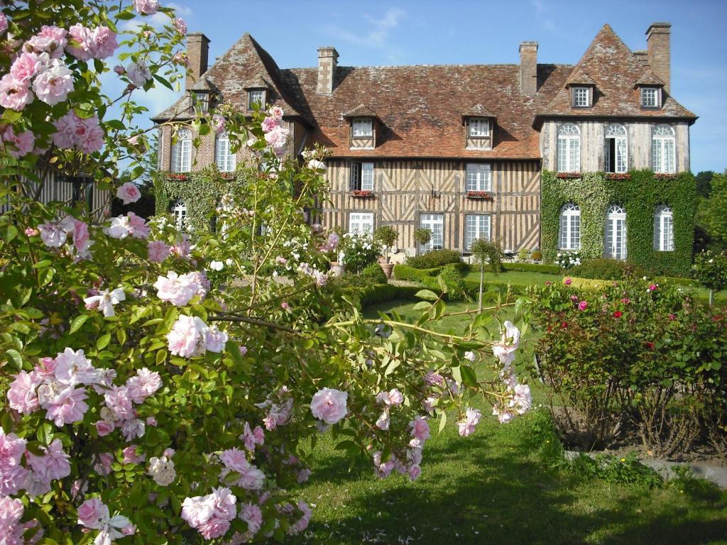 Manoir Du Lieu Rocher Hotel Saint-Pierre-Sur-Dives Bagian luar foto